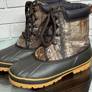 Camo Winter Boots – Size 5Y
